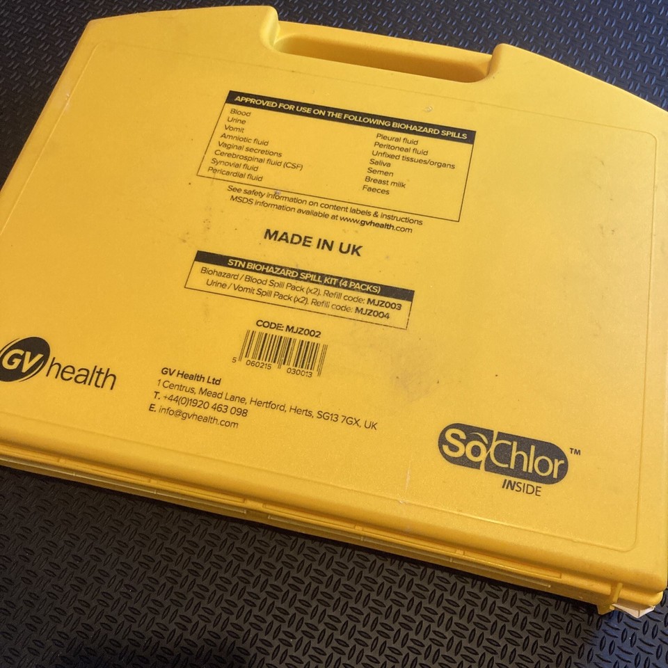 Biohazard Spill Kit (Midi / 10 Spills) eBay