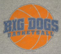 Distressed Basketball Big Dogs Tee Shirt Heather Grey Gray Large Xlarge 2x Blend Distressed Basketball Big Dogs Tee Shirt Heather Grey Gray Large Xlarge 2x Blend