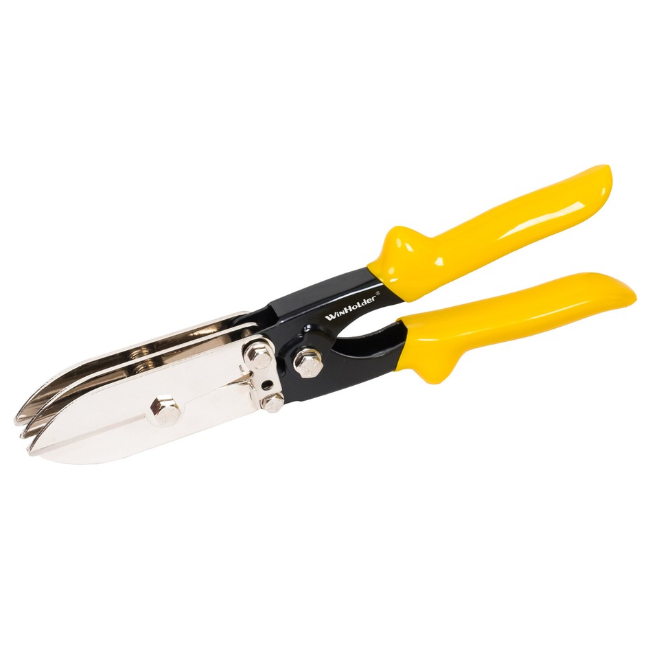 Heavy Duty 5 Blade Sheet Metal Crimper Duct Crimping HVAC Tool For