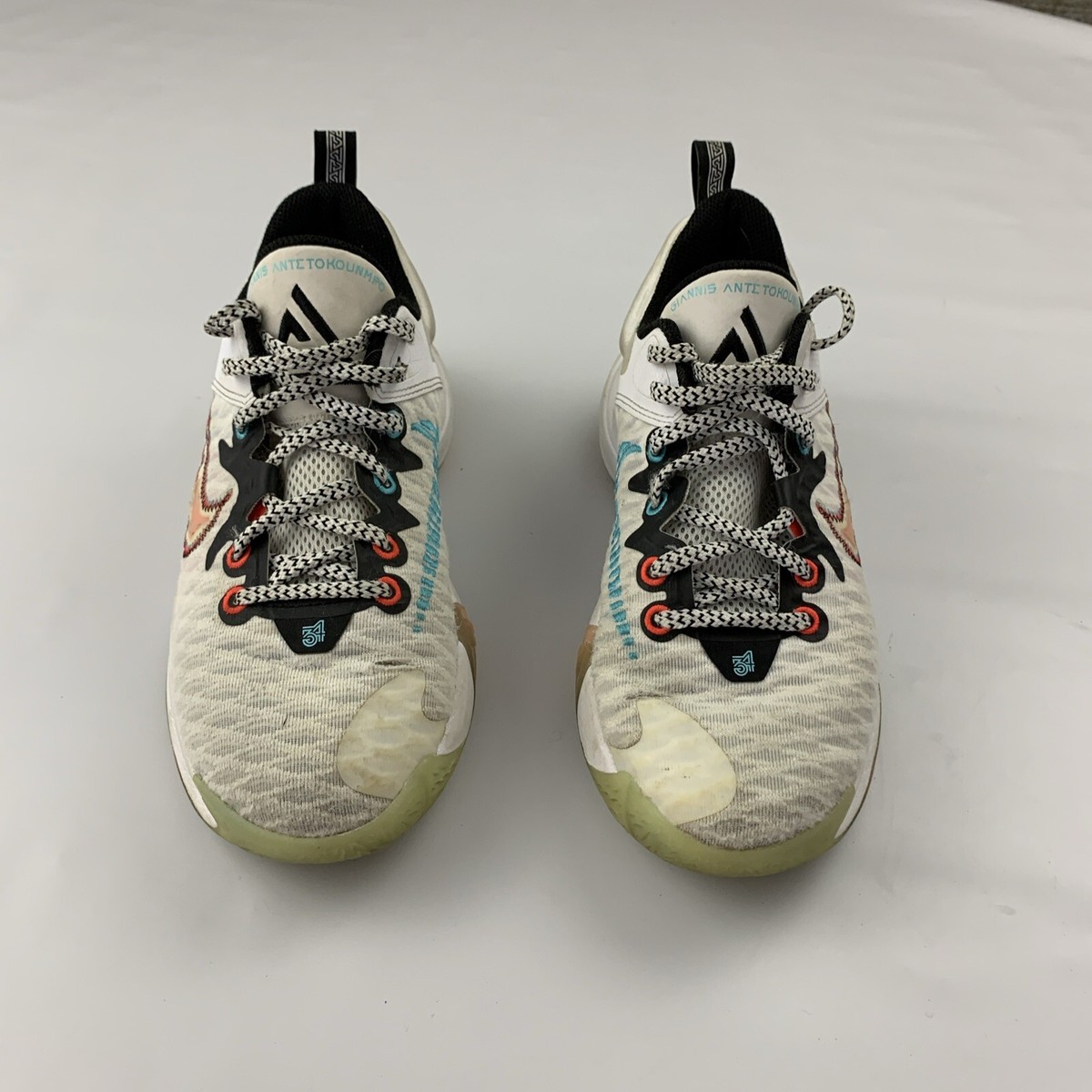 Nike Giannis Immortality \'Force Field’ Embroidered Sneakers White Pink Purple Nike Giannis Immortality 4  main image 3