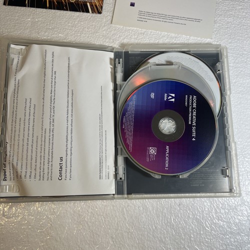 Adobe Creative Suite 4 Production Premium For Windows PC Full Retail DVD Version - Photo 6/9