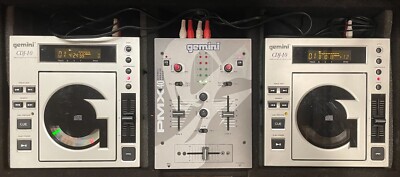 Gemini PMX 40, CDJ 10 x 2, With Hard Case/Tested