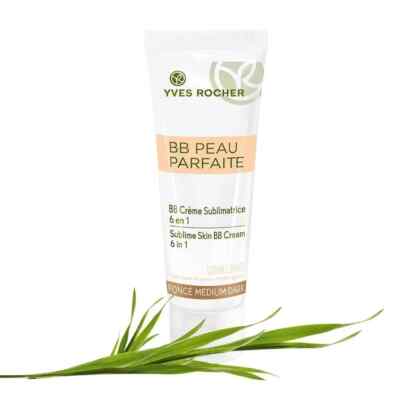YVES ROCHER COULEURS NATURE BB CREAM SUBLIME SKIN (6 IN 1) #MEDIUM DARK 50ml.NEW