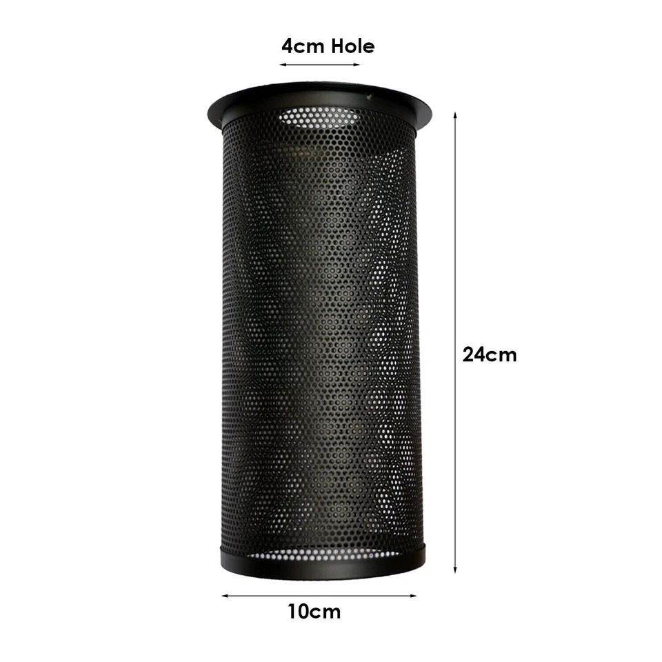 Lámpara de techo de fácil ajuste colgante de jaula de metal vintage. Foto 2 de 4