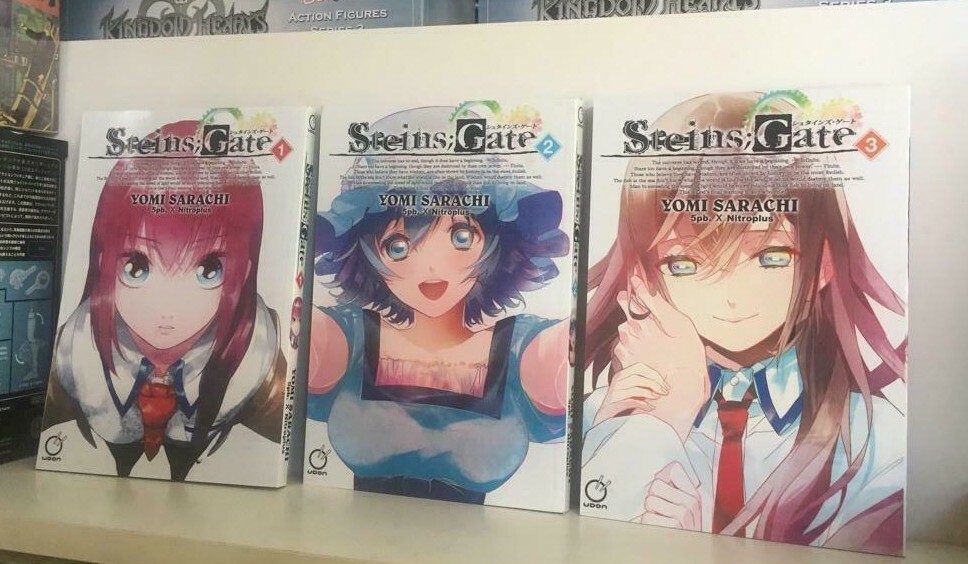 Steins;Gate Volume 1,2,3 Manga Paperback – Illustrated, April 26