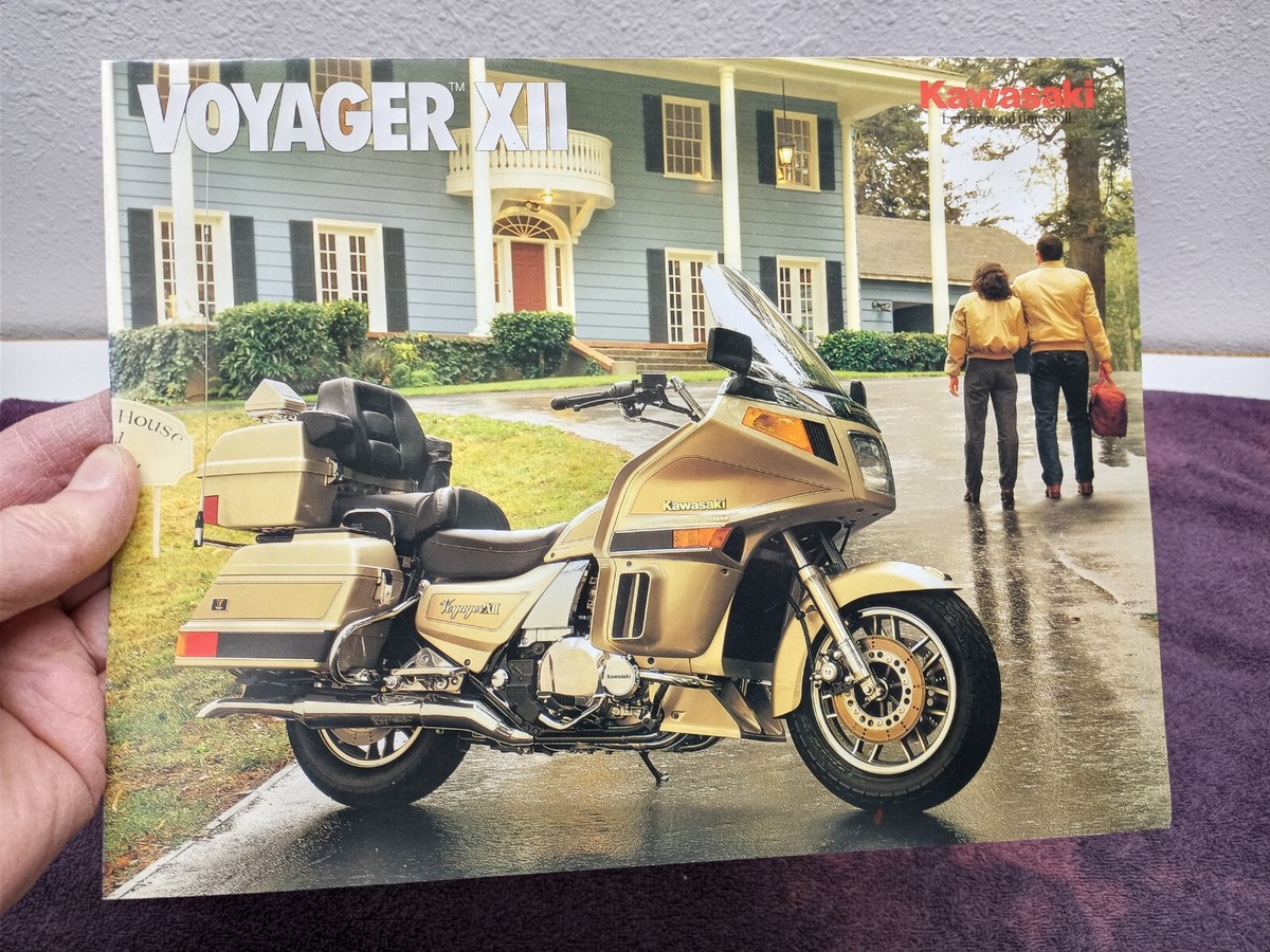 Vintage 1989 KAWASAKI VOYAGER XII ZG1200-B3 MOTORCYCLE DEALERS