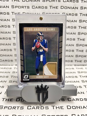 2016 Donruss Optic #DRT-JG Jared Goff Rookie Threads Prime /50 *Read*