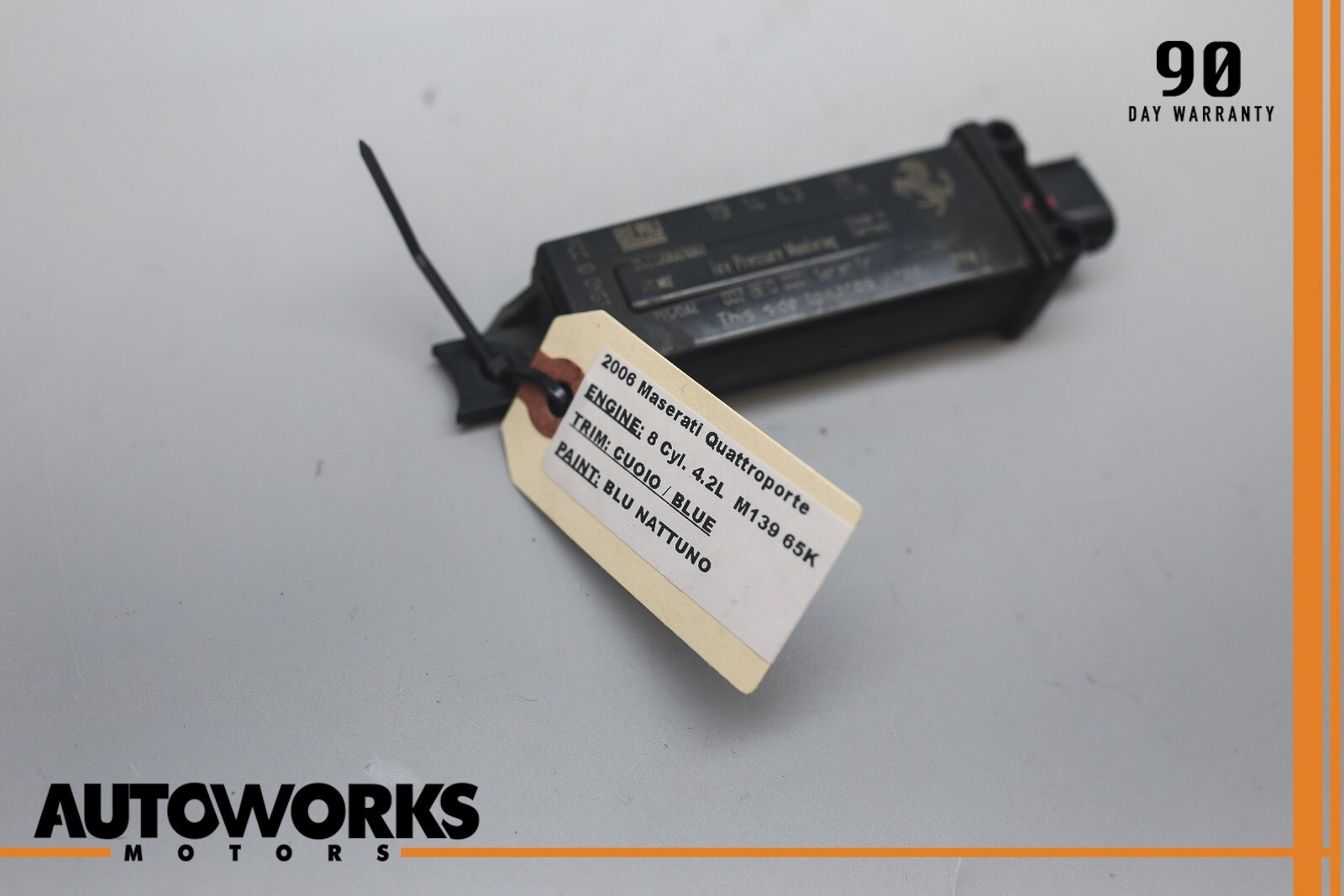 05-13 Maserati Quattroporte M139 TPMS Tire Pressure Monitor Sensor 224562 OEM