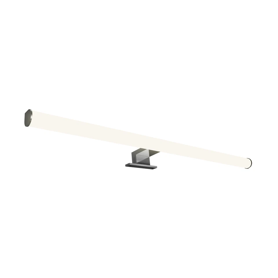 LED Spiegelleuchte 600mm Aufbauleuchte 230V Badezimmer Leuchte verchromt - Bild 1 von 1