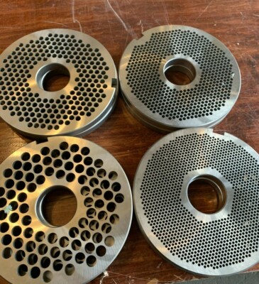 New (Set of 4) #3,#5,#8,#13 Lico Swiss Inox Meat grinder Plate Stainless steel