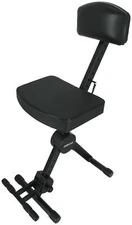 Quik Lok DX-749 Musicians Seat Throne w/Adjustable Height/Footrest/Backrest