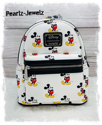 Loungefly Disney Mickey Mouse Pants Poses Allover Print AOP  display picture 2