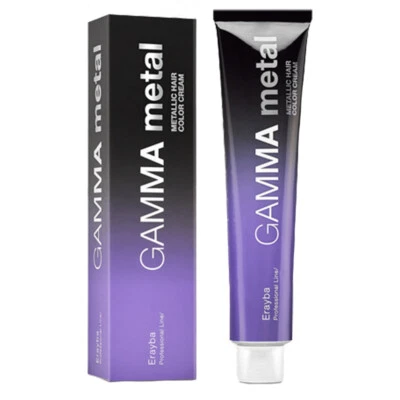 VIBA Erayba Gamma Metal - Metallic Permanent Hair Colour 100ml -8 Shades Metallic Dye