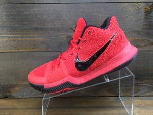 Nike Kyrie 3 Candy Apple Mens Red Crimson Basketball Shoes 852395-600 Mens 10 | eBay