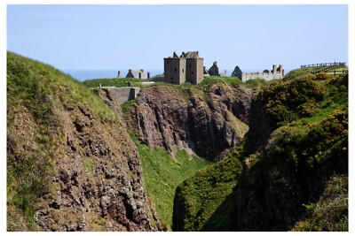 Dunnottar Castle, Scotland, UK.. - 18'' x 12'' PRINT - SCOTTISH CASTLES HISTORIC