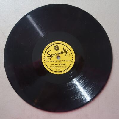 CAMILLE HOWARD HAS YOUR LOVE GROWN COLD?/BARCAROLLE BOOGIE SPECIALTY 78 D-112