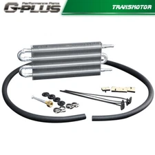 4 Row Fit For Oil Cooler Kit Remote Transmission Auto-Manual Radiator Converter