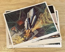 Vintage NASA Print Lot - 11 Prints Total - from 1970s