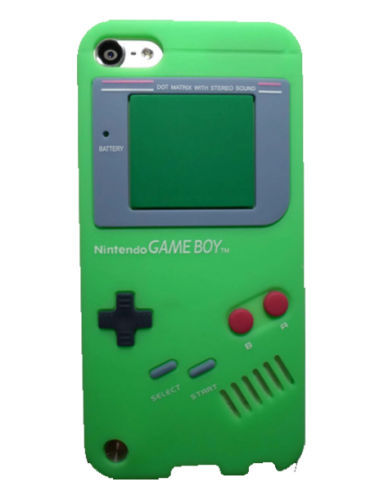 iPod Touch 5. & 6. Gen - Weiche Silikon Gummi Hauthülle Cover Gameboy Player - Bild 12 von 14