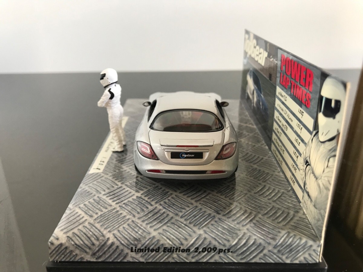 1:43 MINICHAMPS MERCEDES BENZ SLR McLaren TOP GEAR POWER