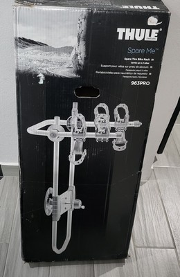 Thule 963PRO ''Spare Me 2'' Spare Tire Mounted Two Bike Rack + Lock and Key EUC