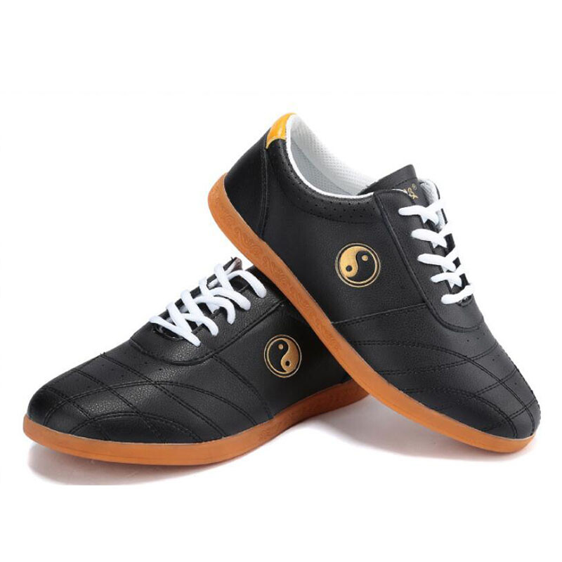 Leather Chinese Kung Fu Tai Chi Shoes Martial Arts Trainers