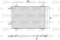 Valeo 818171 Kondensator, Klimaanlage FüR CitroËN, Ds, Peugeot