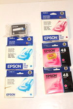 Genuine Sealed Epson 3 Cyan TO482 3 Magenta TO483 Cartridges