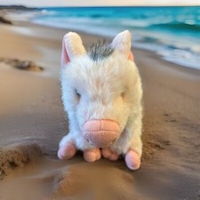 Gund Plush Babe the Sheep Pig, 7"T, 1997