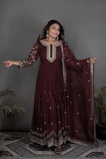 Party Salwar Kameez Pakistani Bollywood New Wedding Indian Designer Dress GOWN