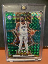 2021-22 Panini Mosaic - All NBA Green Mosaic Prizm #290 Joel Embiid - 76ers