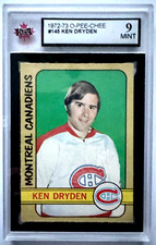 1972-73 O-PEE-CHEE NHL HOCKEY CARD #145 KEN DRYDEN DP CANADIENS KSA 9 MINT OPC