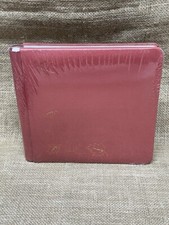 Creative Memories Red Scrapbook Album With Fall Leaves NEW