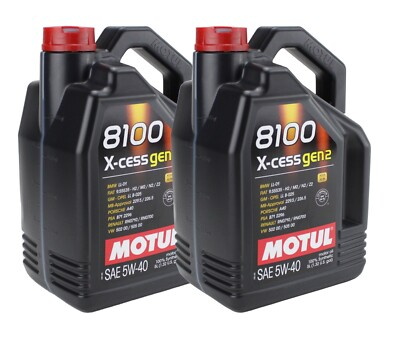 #ad #ad Motul Fully Synthetic Engine Motor Oil 8100 X CESS 5W40 10 Liters 2 x 5L $72.95