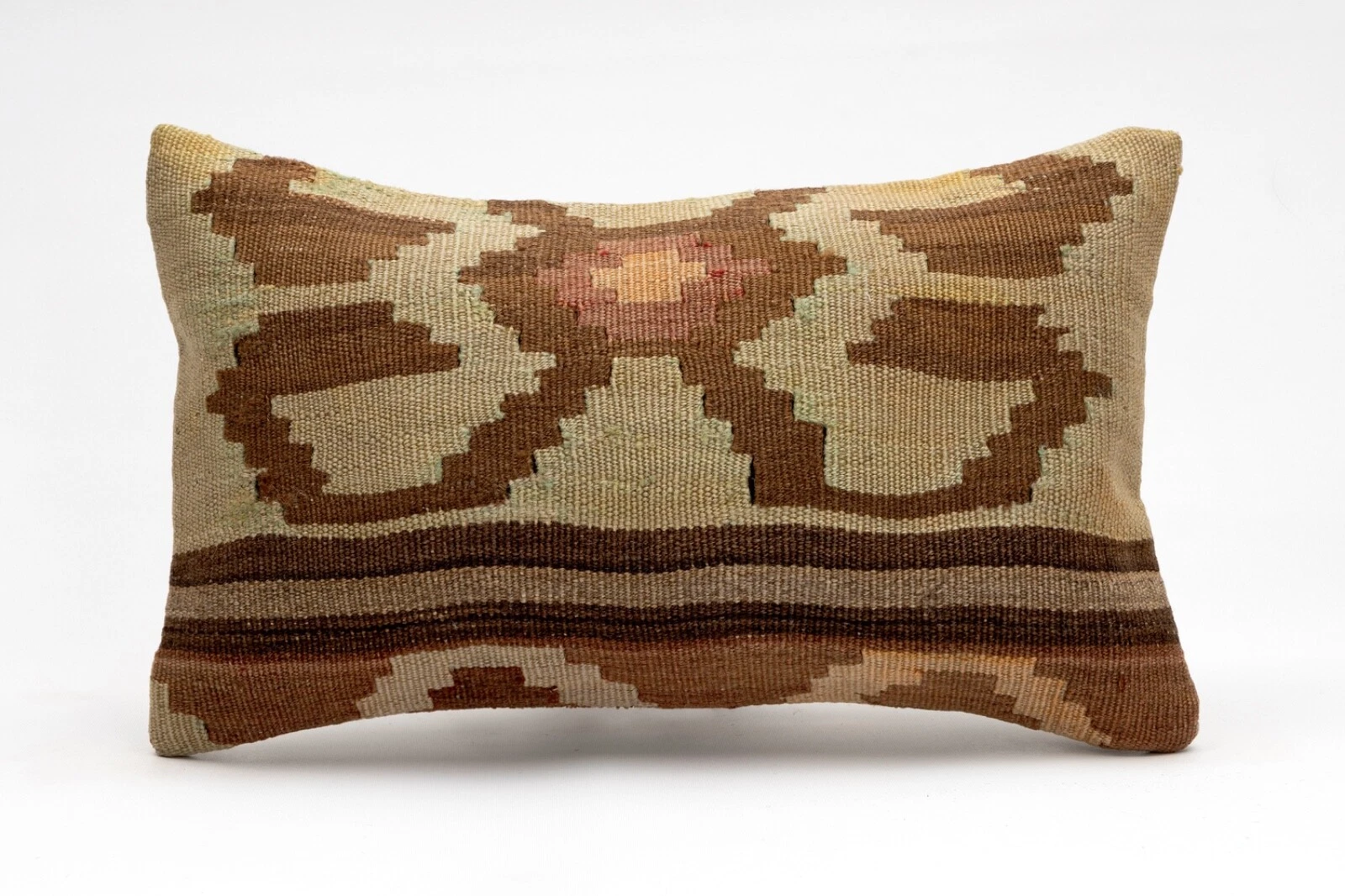 Kilim Pillow Cover, 12x20 in, Decorative Pillow, Turkish Pillow, Sofa Cushion