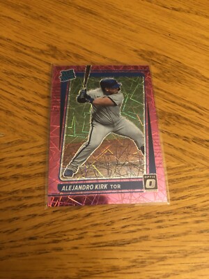 2021 Donruss Optic Pink Velocity /249 Rated Rookie, Alejandro Kirk #63 