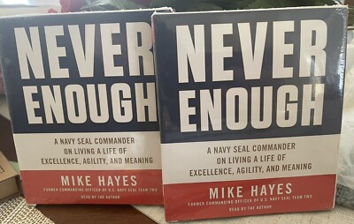 Never Enough By Mike Hayes AUDIO BOOK 6 CD NONFICTION UNABRIDGED NEW