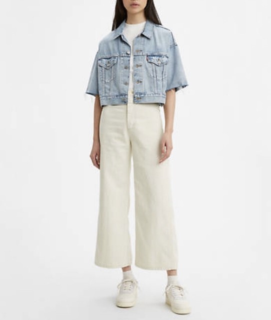 Levi's Wellthread Women Sz 29 Cream 