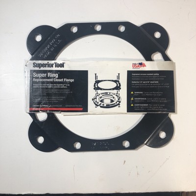   Superior Tool #21015 Super Ring Closet Ring Replacement Toilet Flange NEW USA