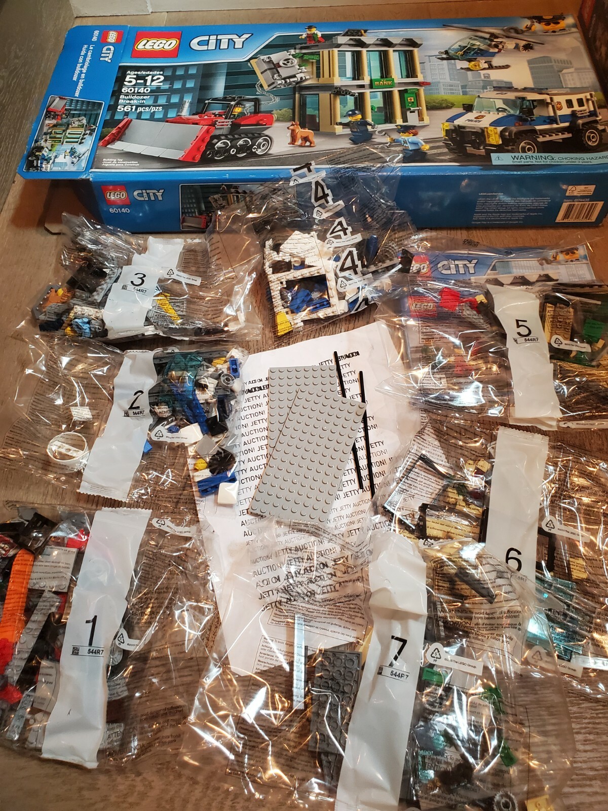 lego city bank 60140