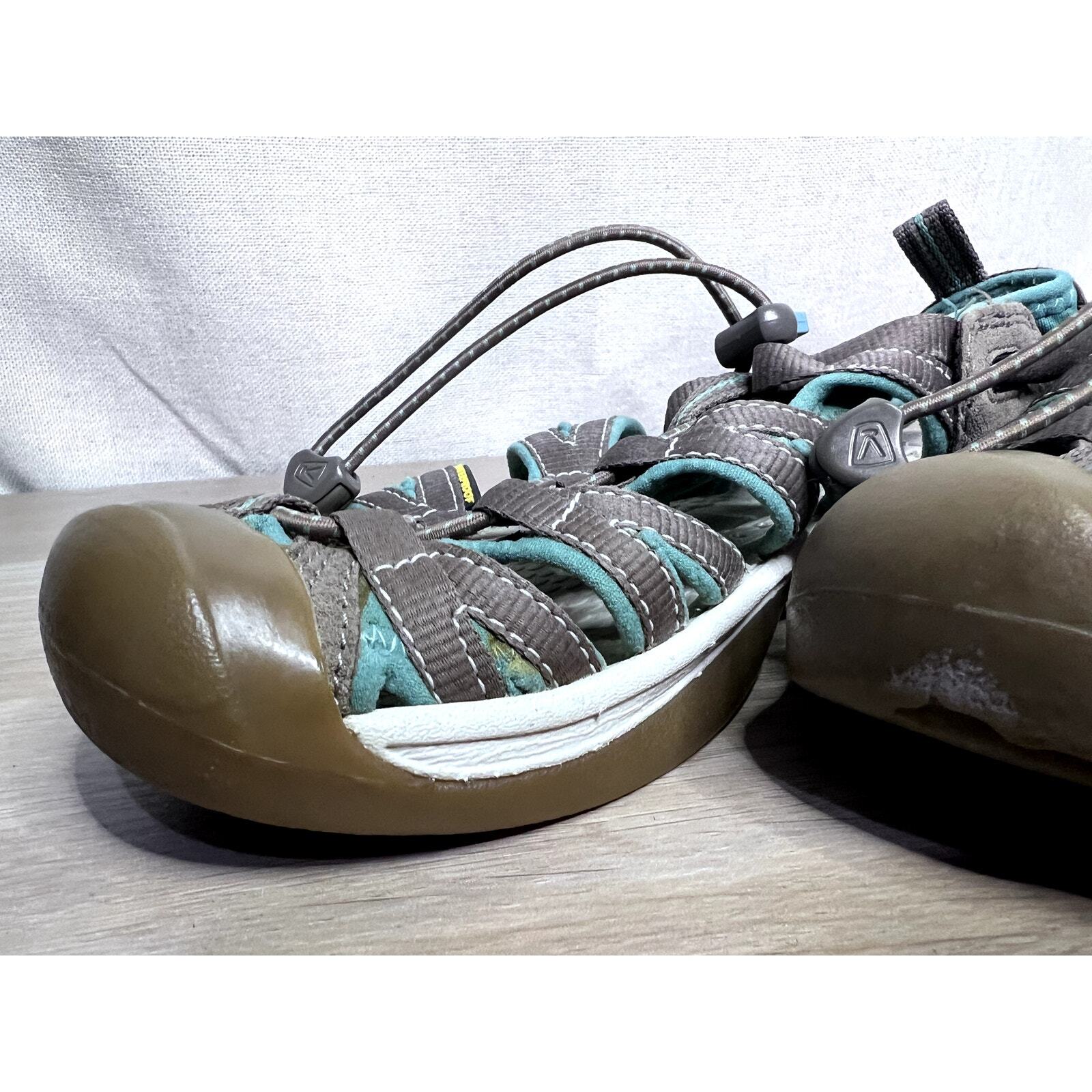 Keen Whisper sandalo da trekking grigio acqua blu Gorpcore scarpe outdoor