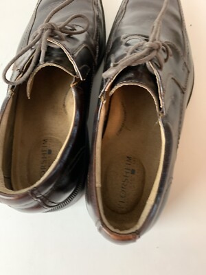 Florsheim Billing Oxfords Shoes Mens 10EEE Wide Brown Genuine Leather 13113-200 Florsheim 13113-200 Brown Leather Casual Lace Up Oxfords  main image 3
