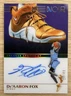 2019-20 De’Aaron Fox Noir Sneaker Spotlight On Card Auto /49 🔥 🦊