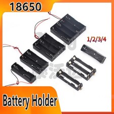 18650 Battery Holder box case Box multi choice 1 2 3 4 cell Wire High Quality
