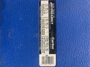 Carlon E910 Reamkit Unused Schedule 40 PVC Conduit Reamer Kit. E910REAMKIT