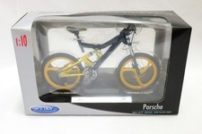 !WELLY 1/10 PORSCHE Bike FS Evolution Porsche Fahrrad Figur el