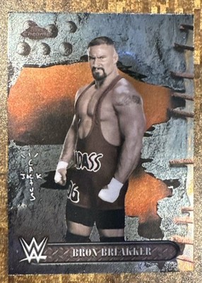 BRON BREAKKER! 2025 Topps Chrome WWE + Cactus Jack Base Chrome