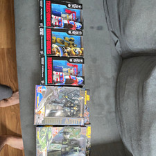 Hasbro Transformers Mixed Lot 4-Pack Optimus Prime & Bumblebee Robot Figures