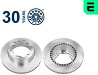 2X Bremsscheibe Optimal BS-8816C 2 Bremsscheiben Hinterachse Hinten