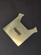 OBRC Brass Chassis Plate For OBZ V1 and V2